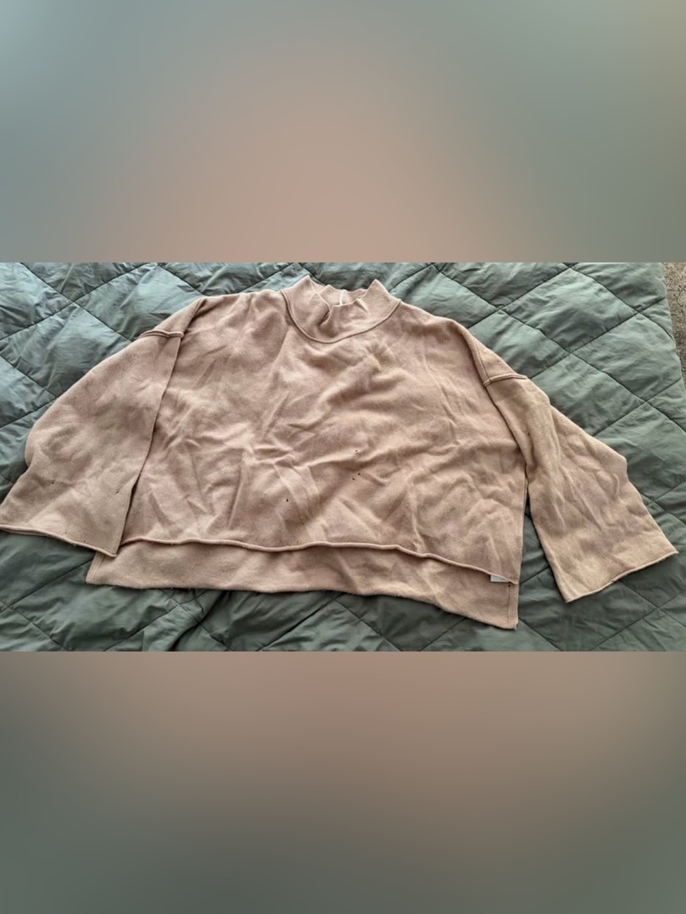 Free People Distressed Sweater